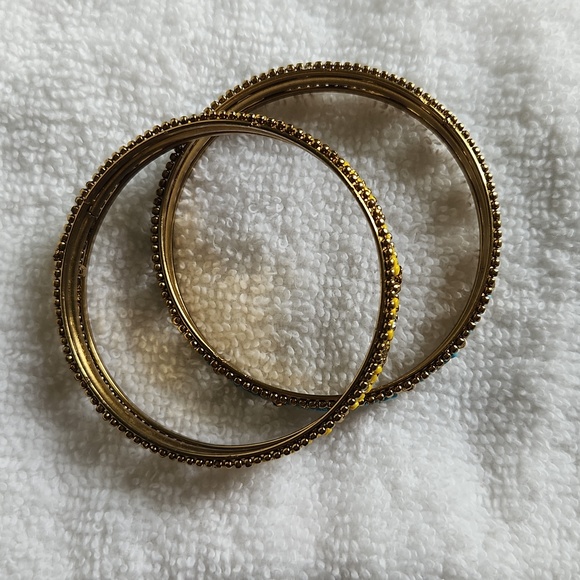 Gold Indian Bangles - Picture 4 of 4